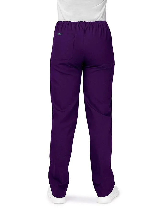 Adar Unisex Two Pockets Drawstring Scrub Pants