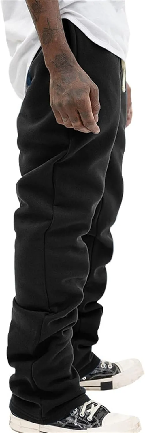 Athletic Joggers for Men Men's Padded Drawstring Sweatpants Jogging Sweatpants High Comfort Water Resistant Quickdry