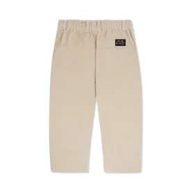 CORDUROY WIDE LEG PANTS BONE