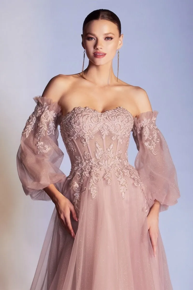 CORSET STRAPLESS BALL GOWN CDCD948