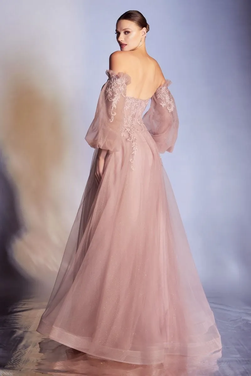 CORSET STRAPLESS BALL GOWN CDCD948