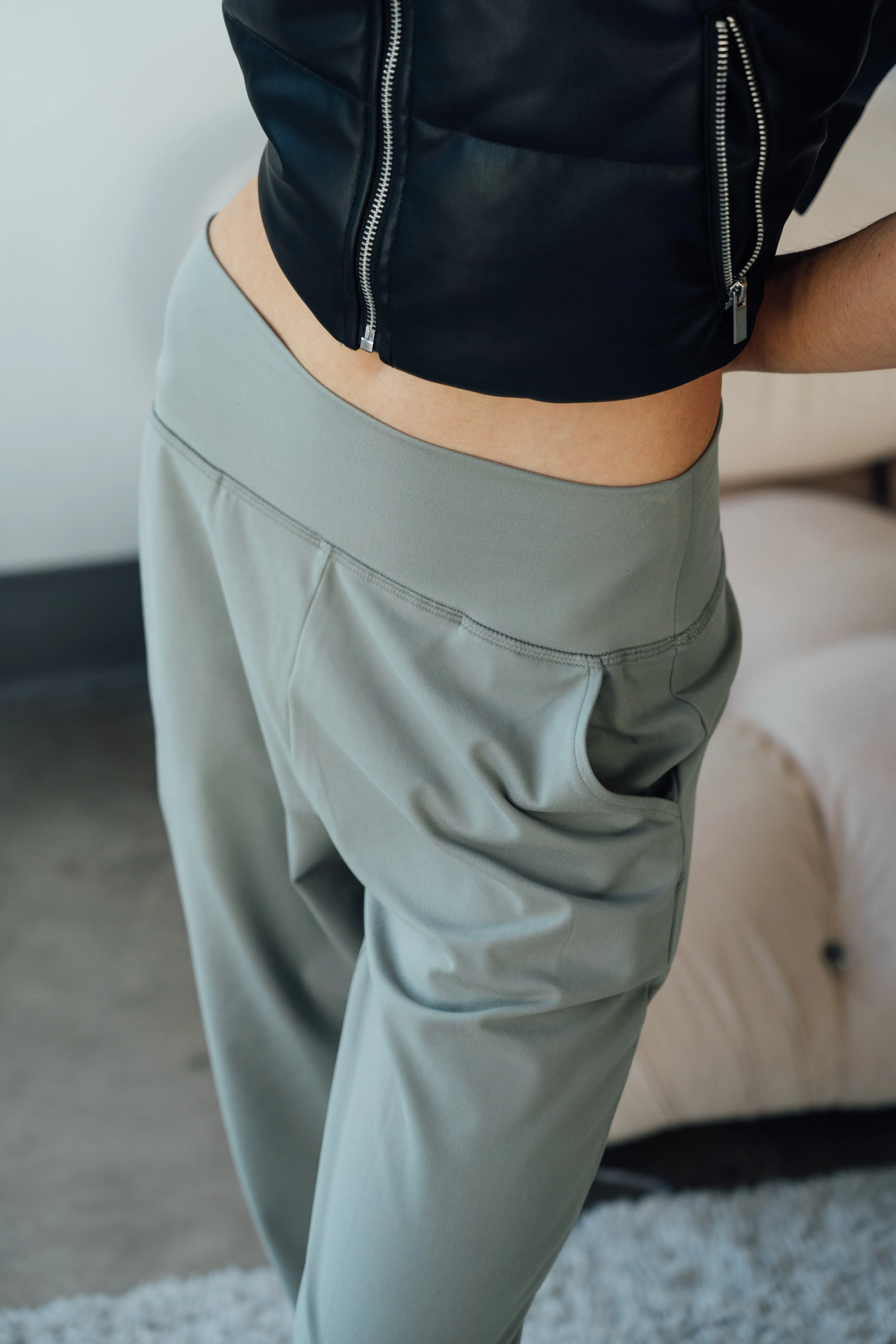 EASY KNIT JOGGER - SHADOW