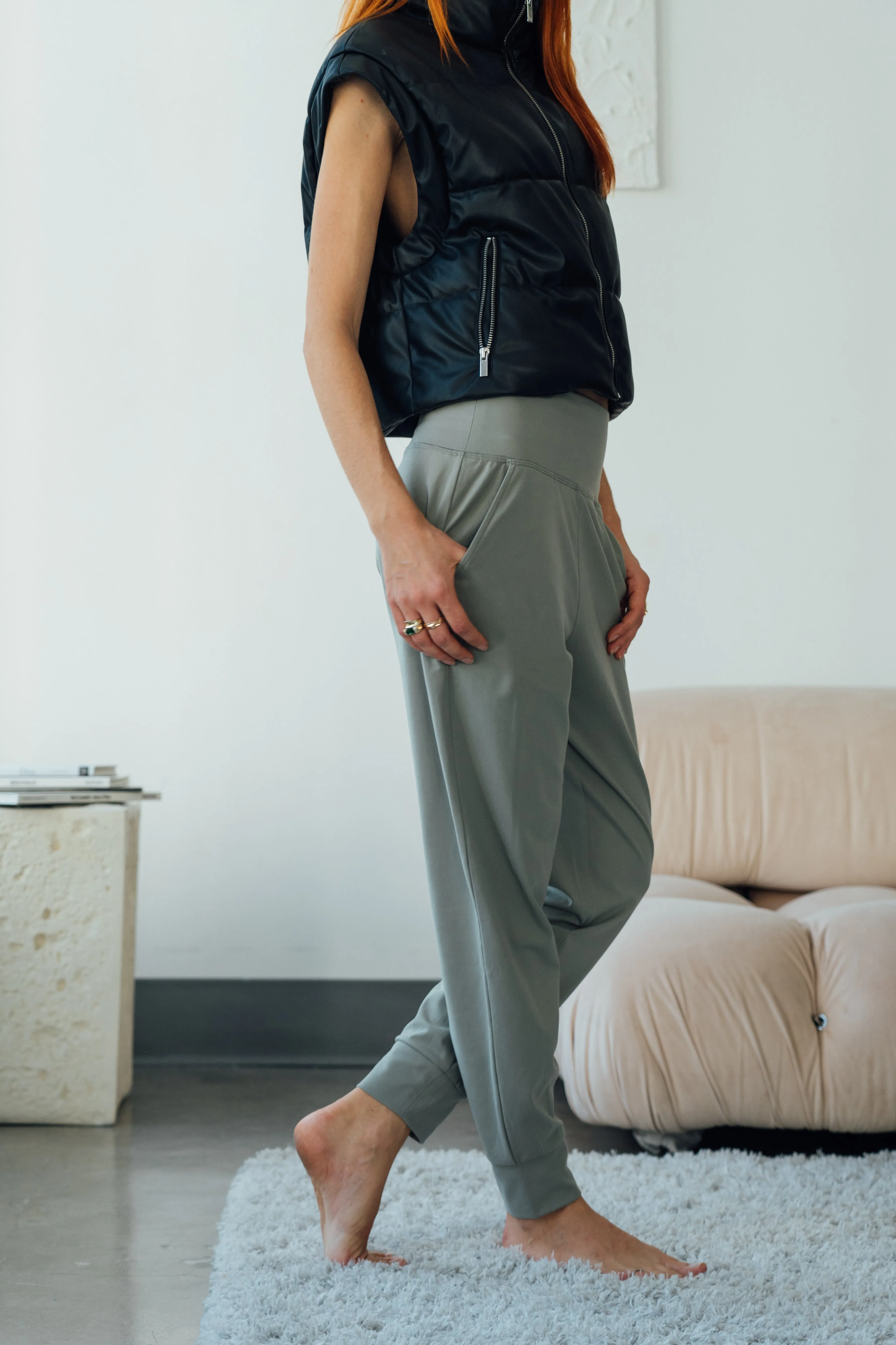 EASY KNIT JOGGER - SHADOW