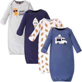 Hudson Baby Cotton Gowns, Ice Cream Truck