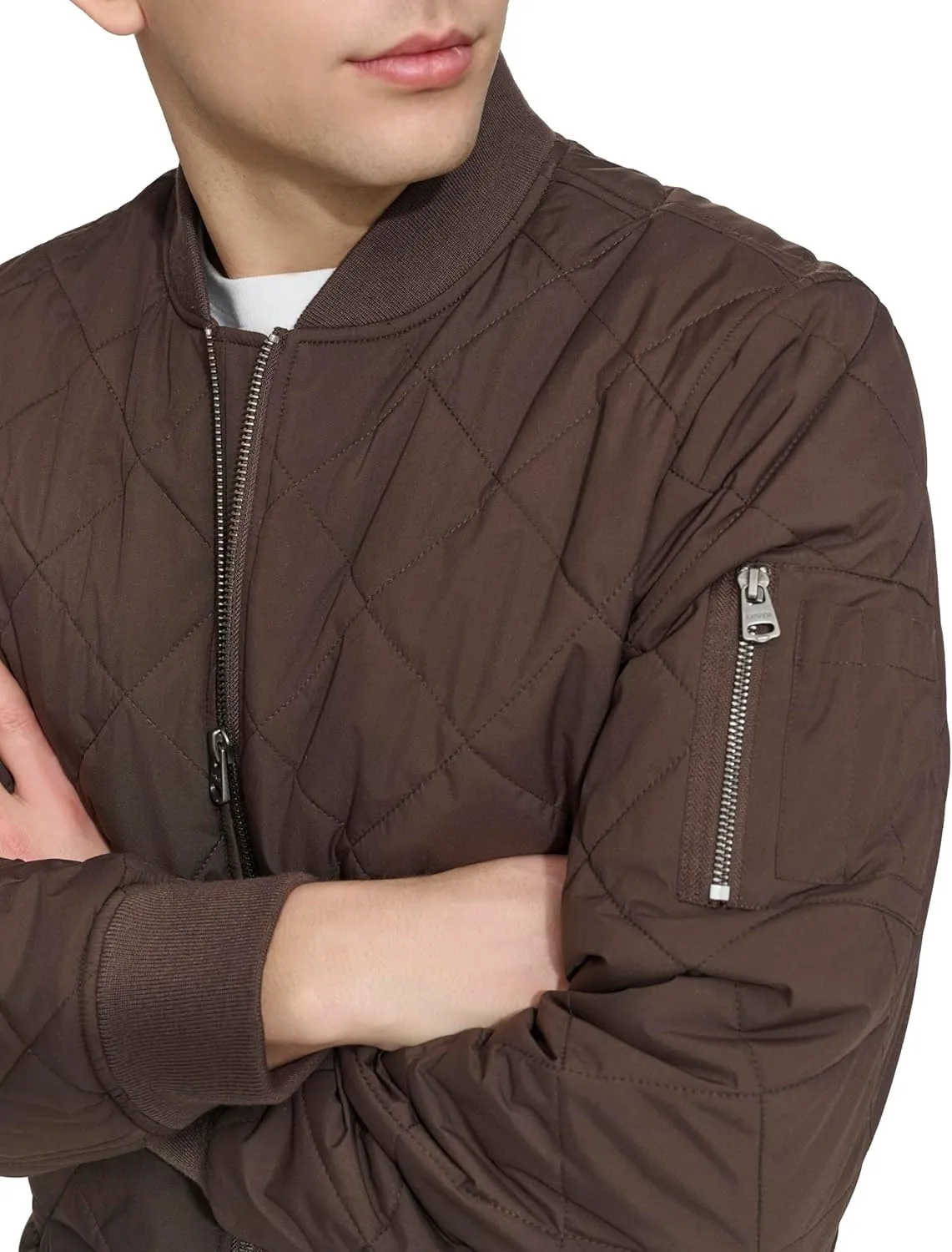 Levi's Men's Diamond Quilted Bomber Jacket