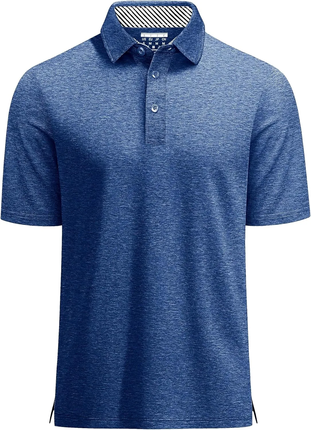 MAGCOMSEN Men's Short Sleeve Polo Golf Shirts 3-Button Moisture Wicking Athletic T-Shirts Casual Collared Shirt