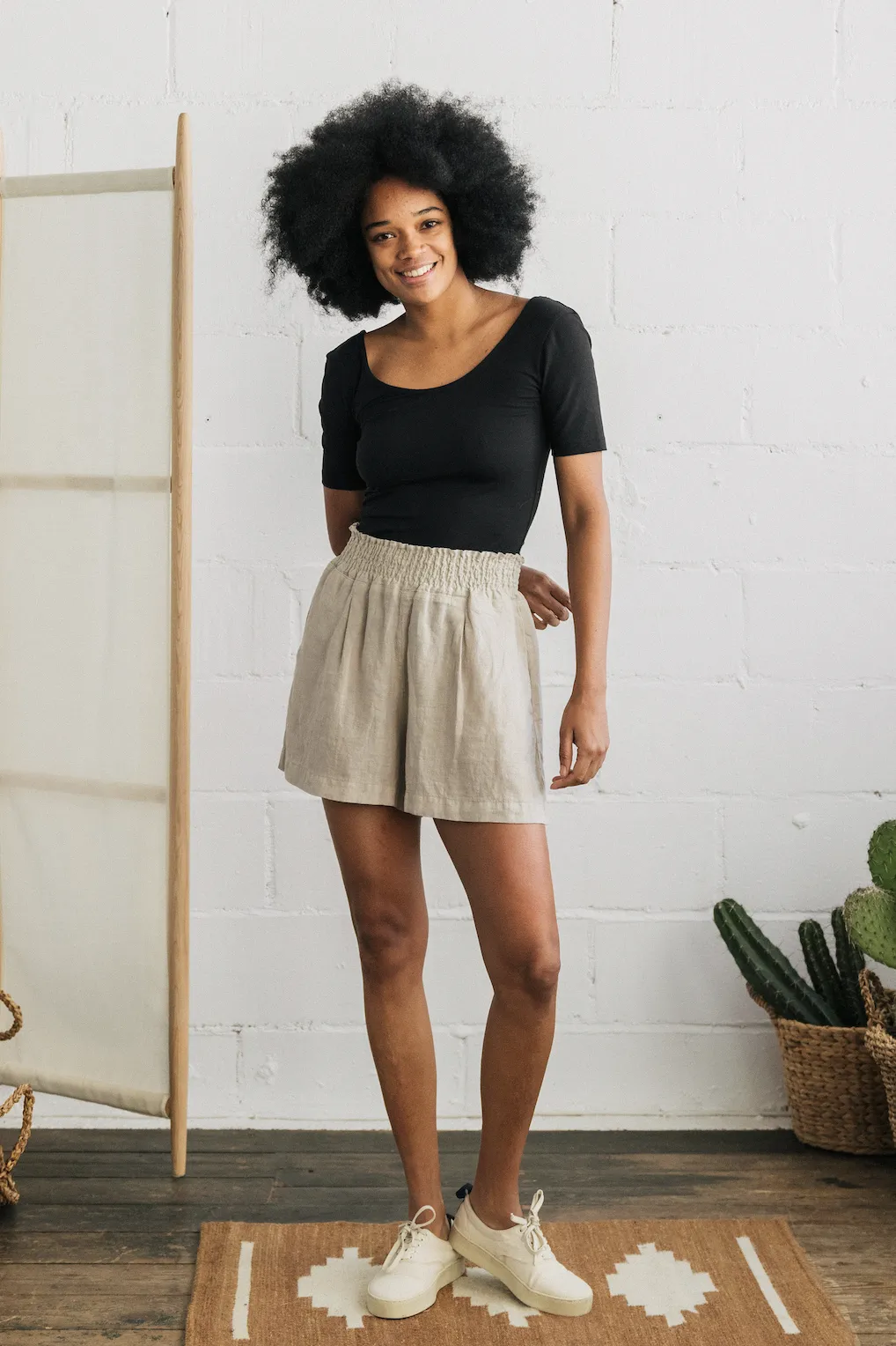 TWOTHIRDS Matty Top - Black