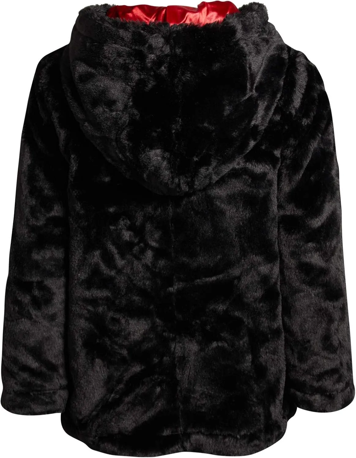 URBAN REPUBLIC Girls' Jacket - Faux Fur Plush Teddy Coat with Hood